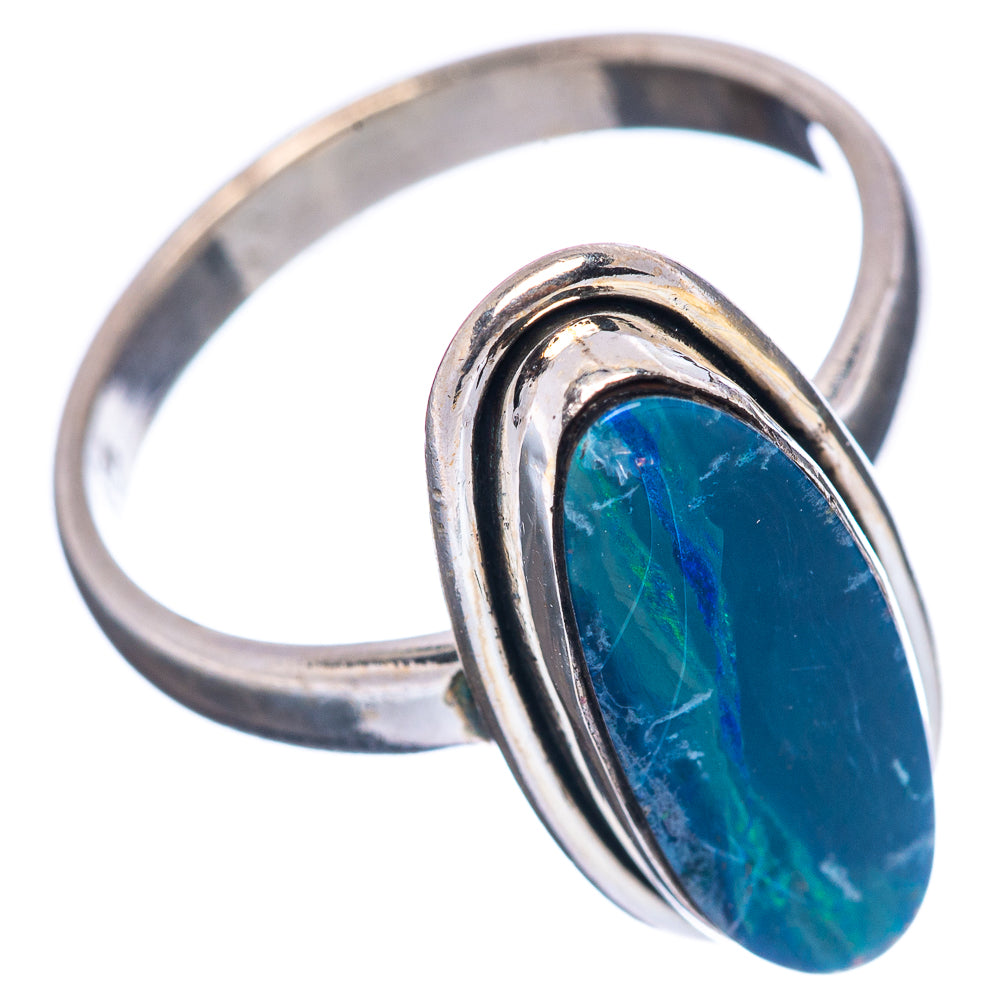 Doublet Opal Ring Size 7.75 (.925 Sterling Silver)