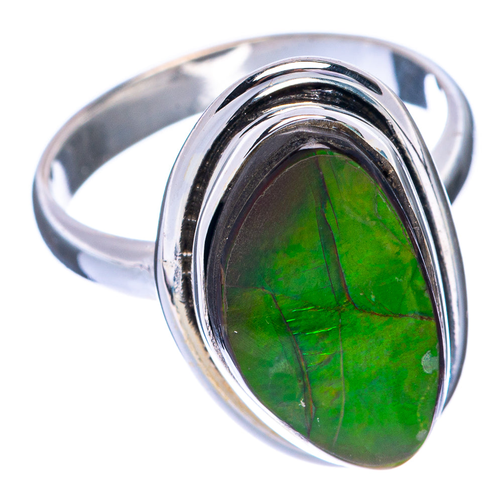 Ammolite Ring Size 5.75 (925 Sterling Silver) R144988