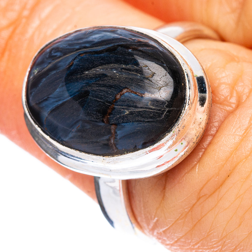 Rare Pietersite Ring Size 7.25 (925 Sterling Silver) R2351