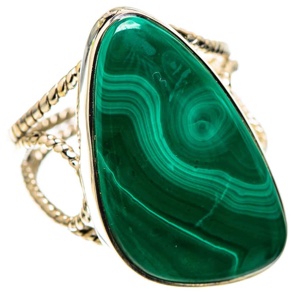 Premium Malachite Ring Size 7 (925 Sterling Silver) RING138072