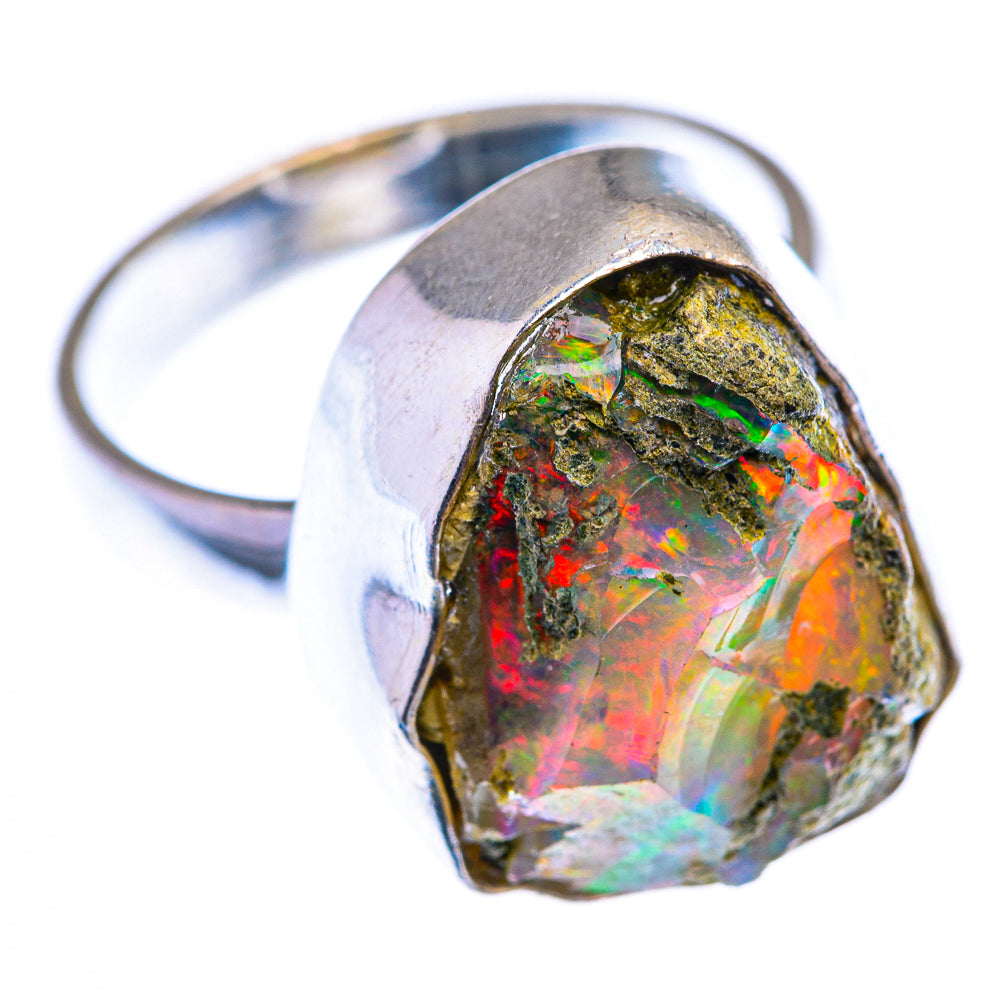 Raw Ethiopian Opal Ring Size 5.5 (925 Sterling Silver) RING140168