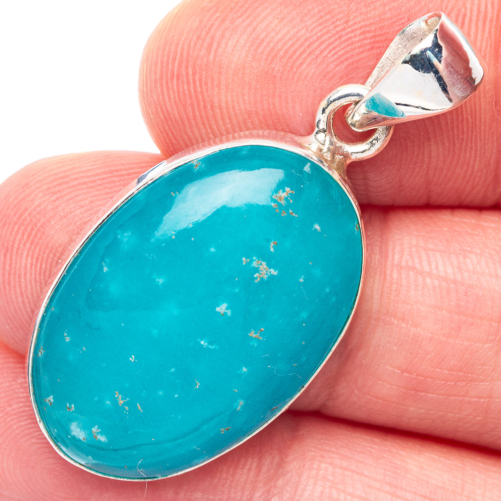 Rare Smithsonite Pendant 1 3/8" (925 Sterling Silver) P44590
