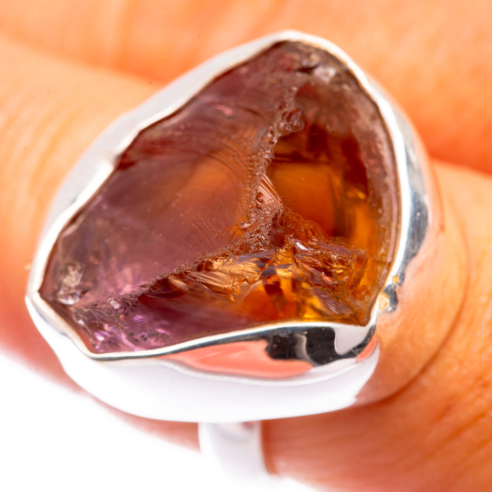 Raw Ametrine Ring Size 7.5 (925 Sterling Silver) R140951