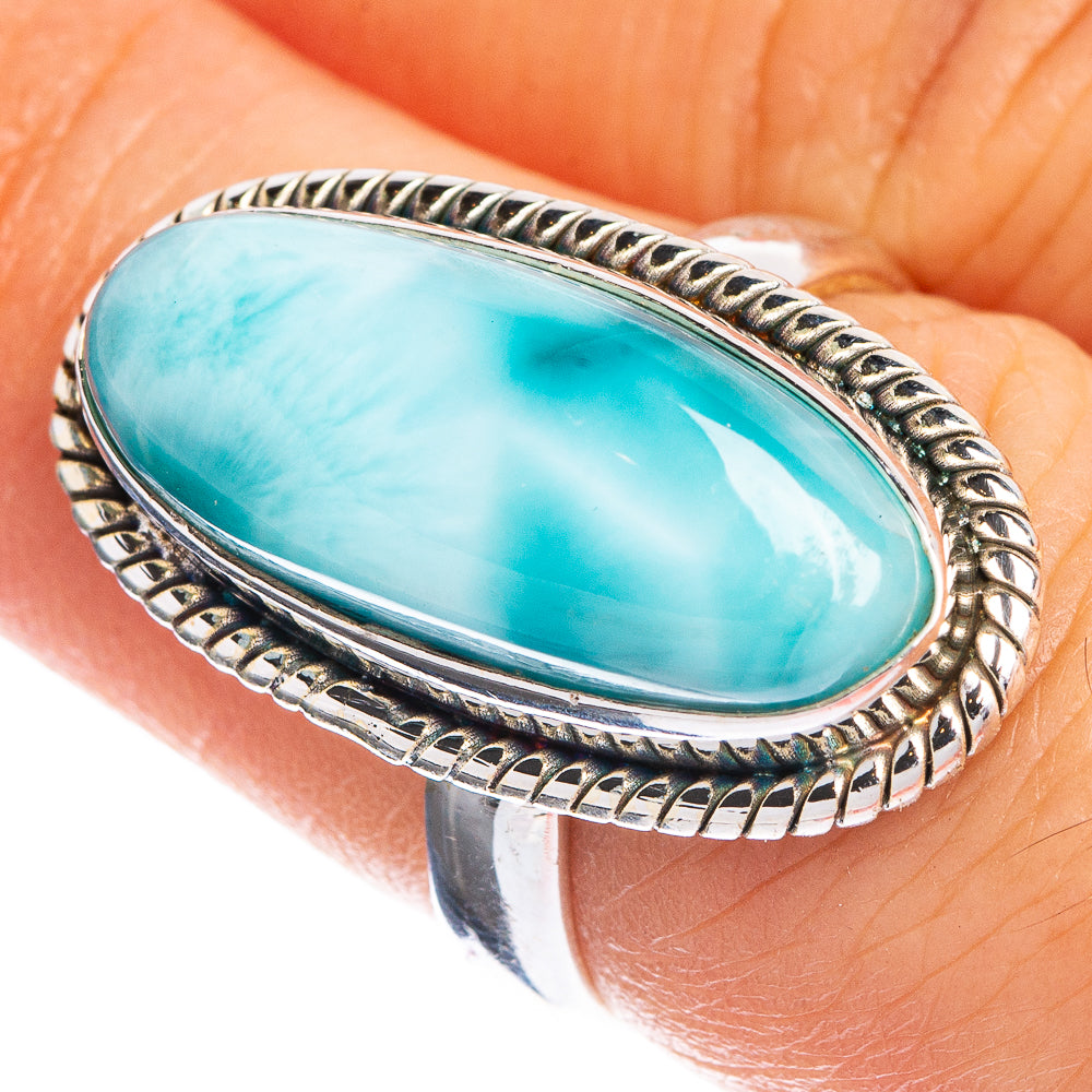 Larimar Ring Size 7 (925 Sterling Silver) R144284