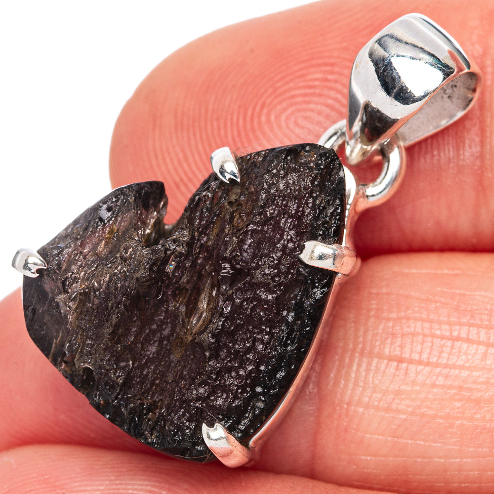 Rare Agni Manitite Pendant 1 1/8" (925 Sterling Silver) P41599