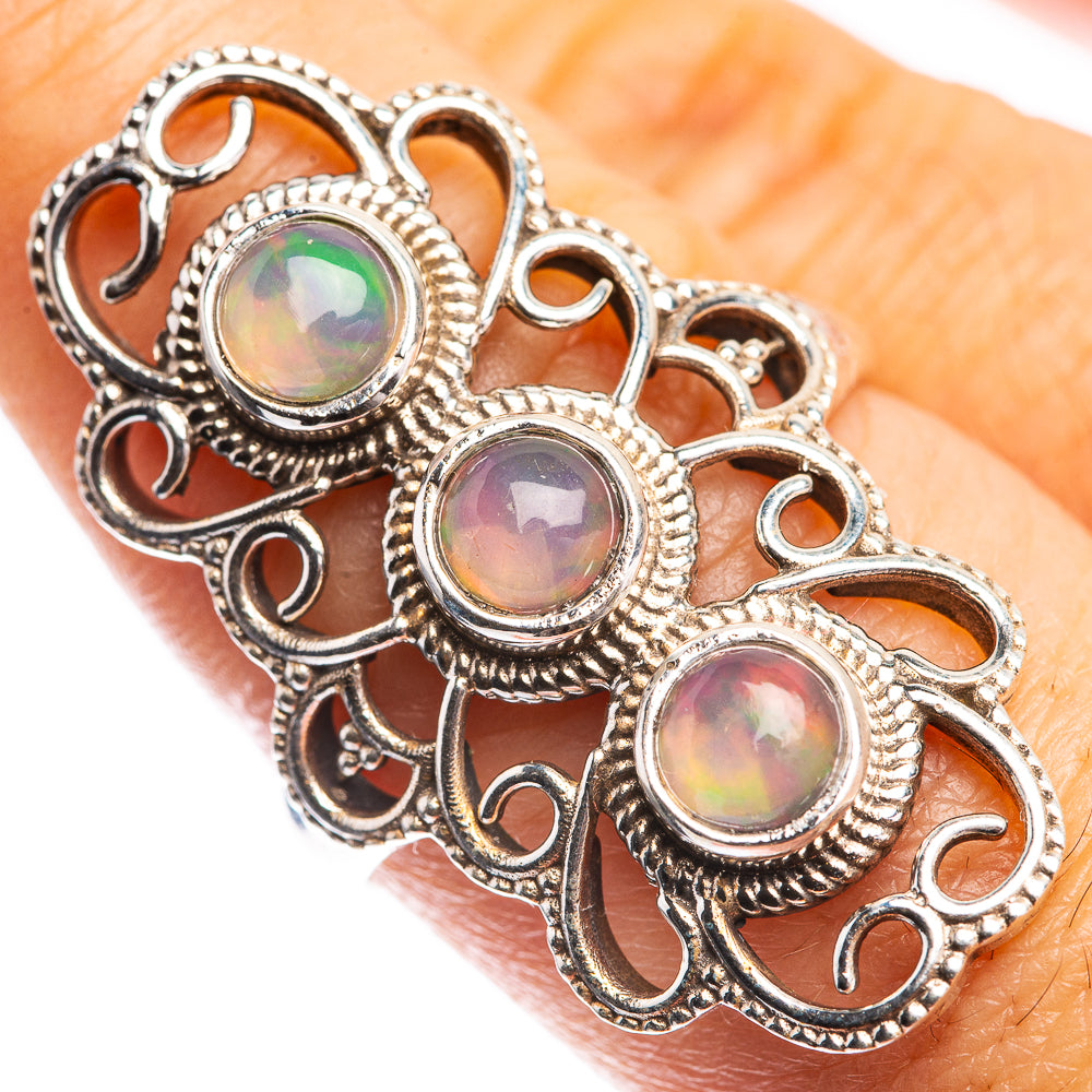 Ethiopian Opal Ring Size 8 (925 Sterling Silver) RING143455
