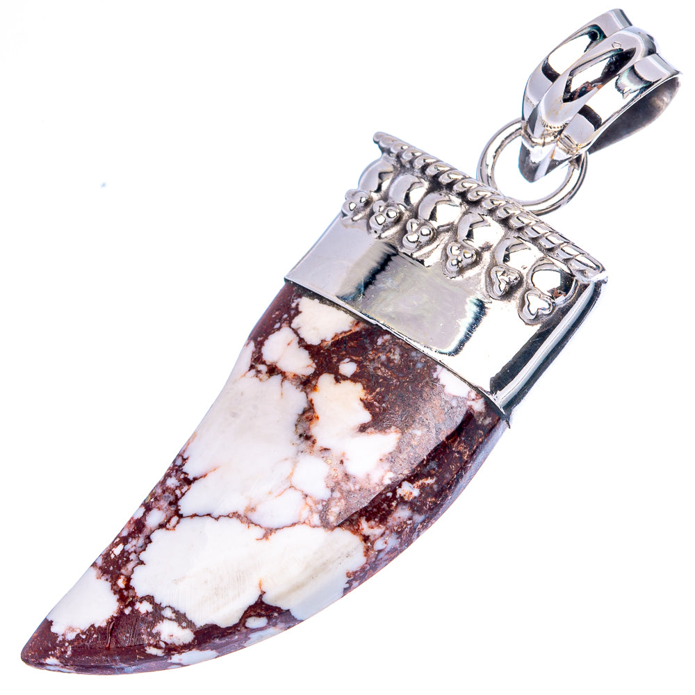 Wild Horse Jasper Pendant 1 7/8" (925 Sterling Silver) P42774