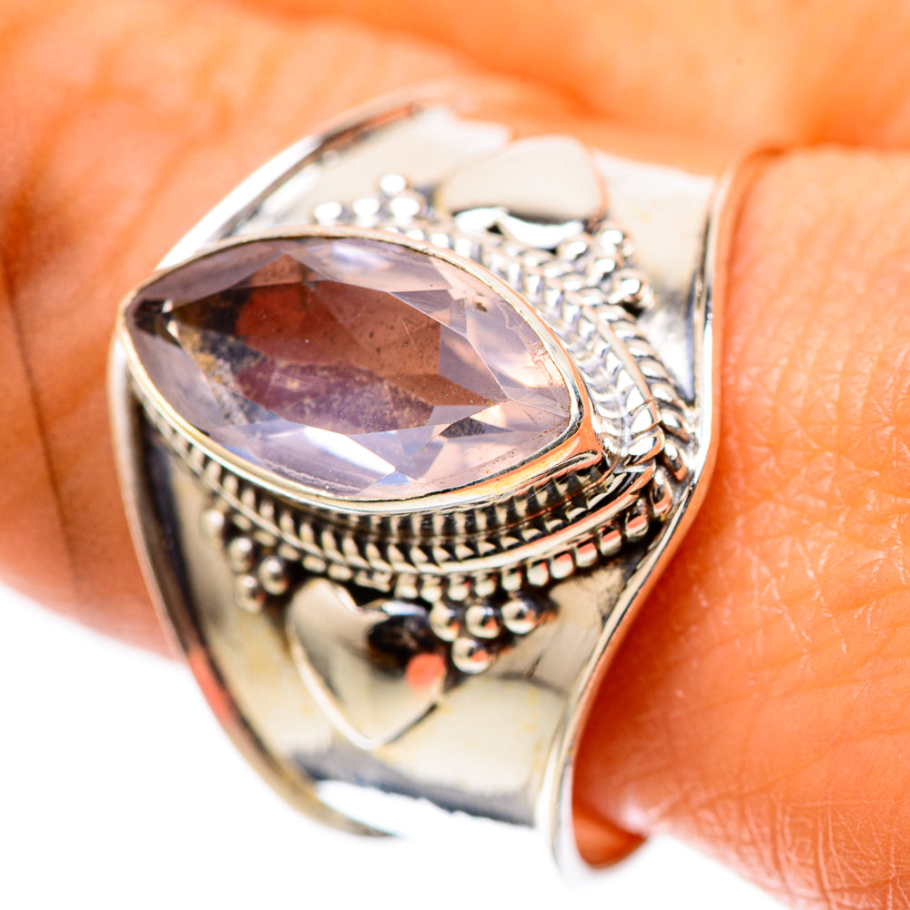 Rose Quartz Ring Size 10 (925 Sterling Silver) RING139265
