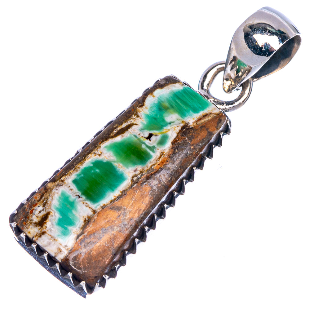 Variscite Pendant 1 1/2" (925 Sterling Silver) P40715