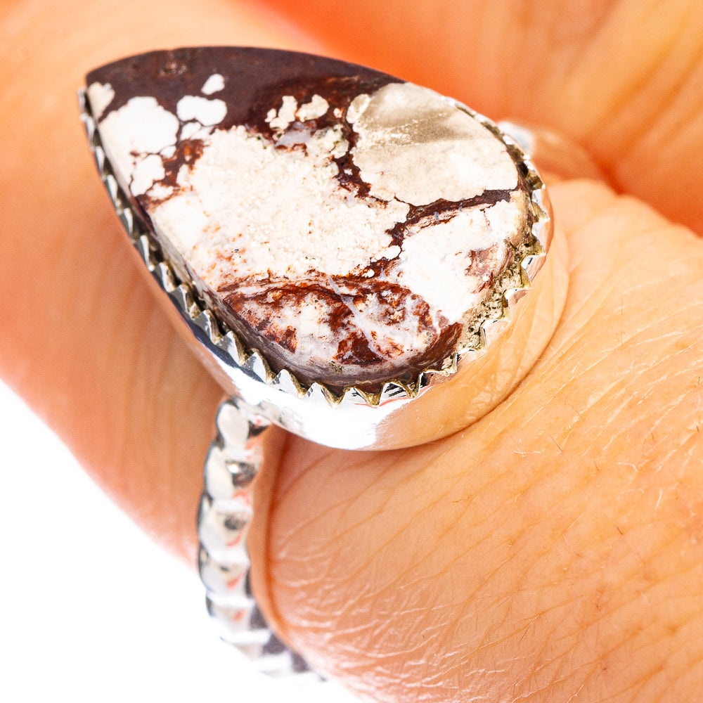 Wild Horse Jasper Ring Size 7.25 (.925 Sterling Silver)