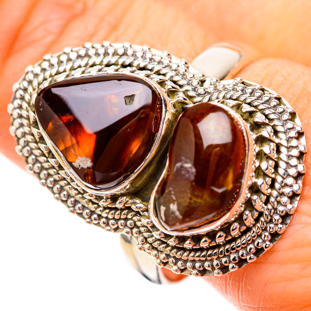 Mexican Fire Agate Ring Size 10.5 (925 Sterling Silver) RING139816