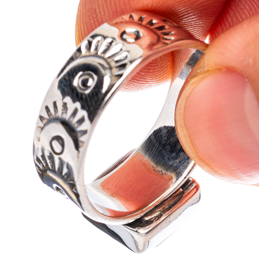 Rare Sonoran Gold Turquoise Ring Size 10 (925 Sterling Silver) R8606