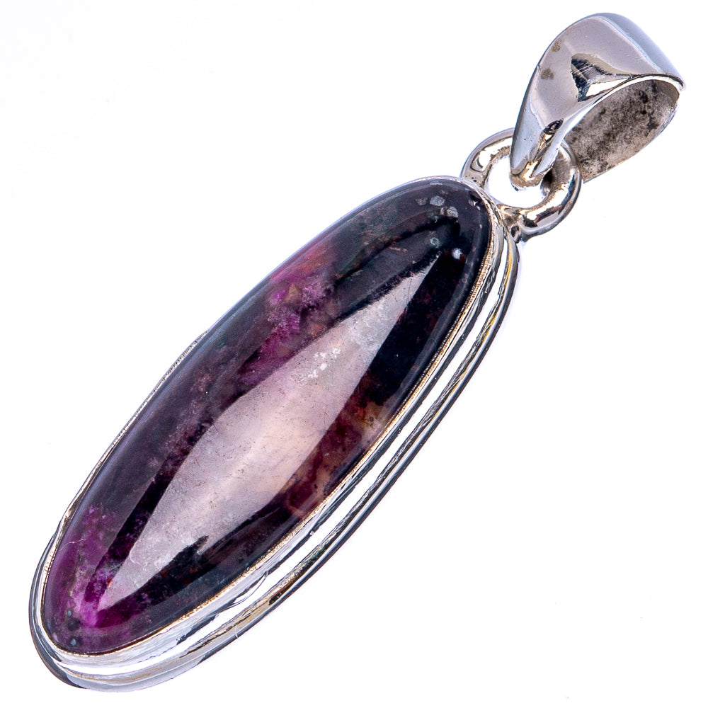 Eudialyte Pendant 1 1/2" (925 Sterling Silver) P41313