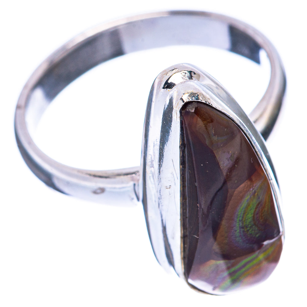 Rare Mexican Fire Agate Ring Size 7.25 (925 Sterling Silver) R2030