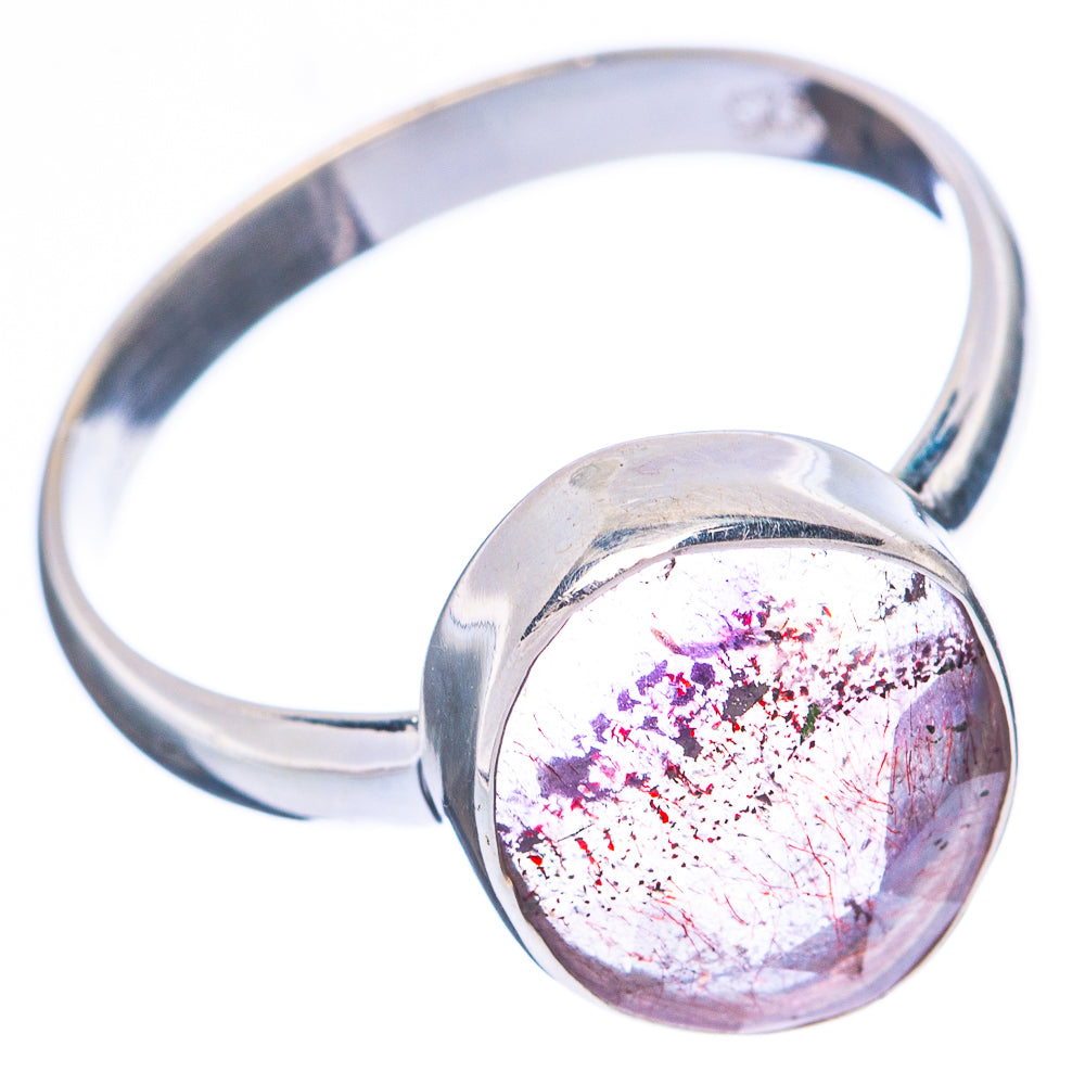 Rare Cacoxenite 925 Sterling Silver Ring Size 8 (925 Sterling Silver) R3859