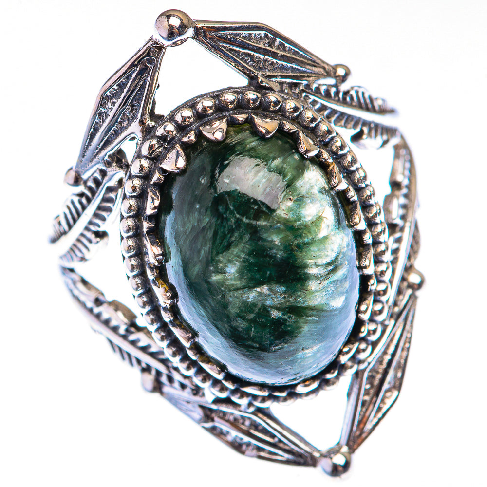 Seraphinite Ring Size 8 (925 Sterling Silver) RING139879