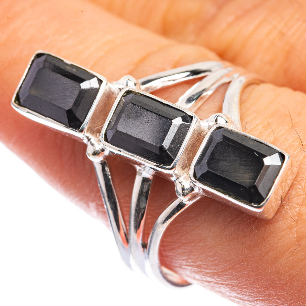 Black Onyx Ring Size 9 (925 Sterling Silver) RING143262