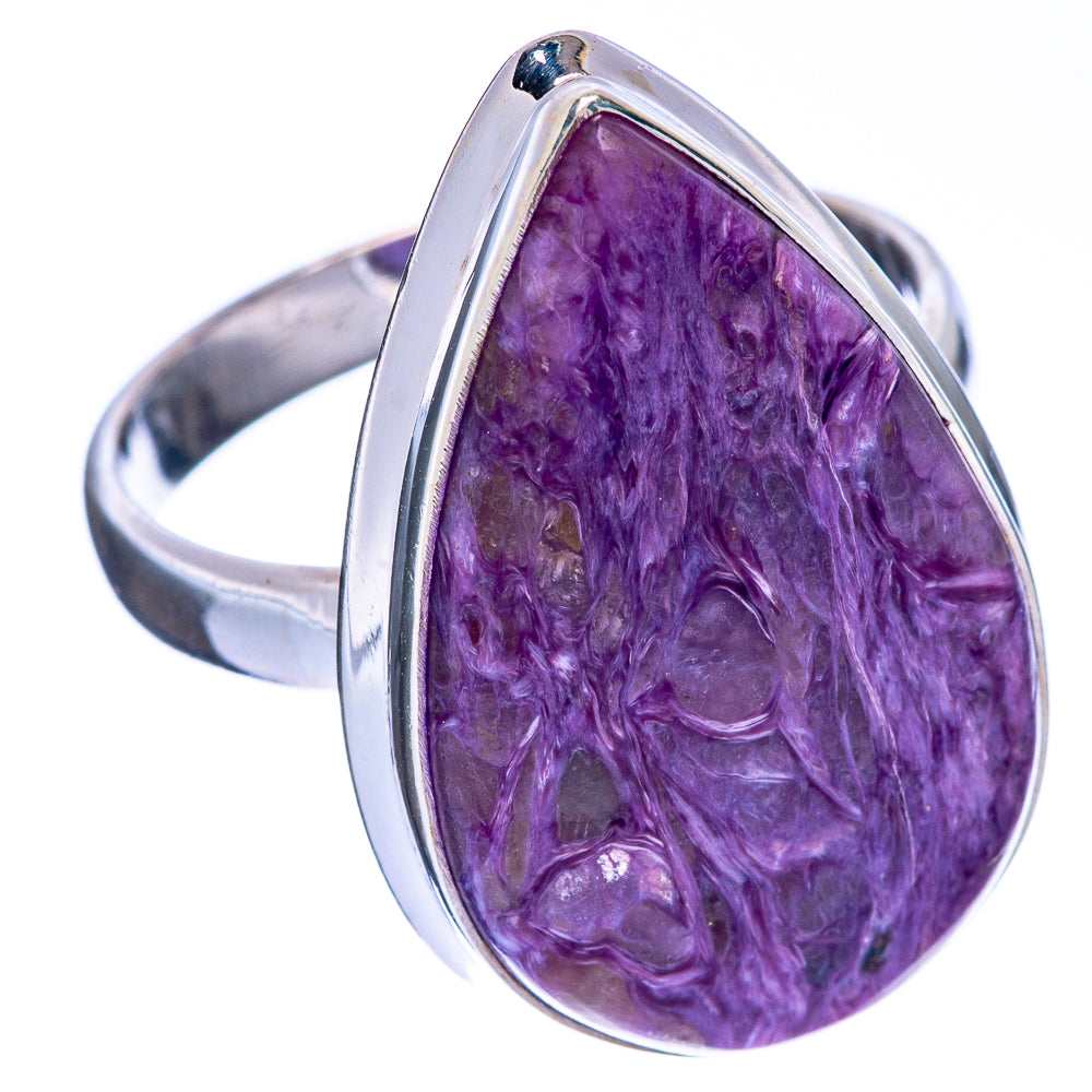 Charoite Ring Size 9.75 (925 Sterling Silver) R144549