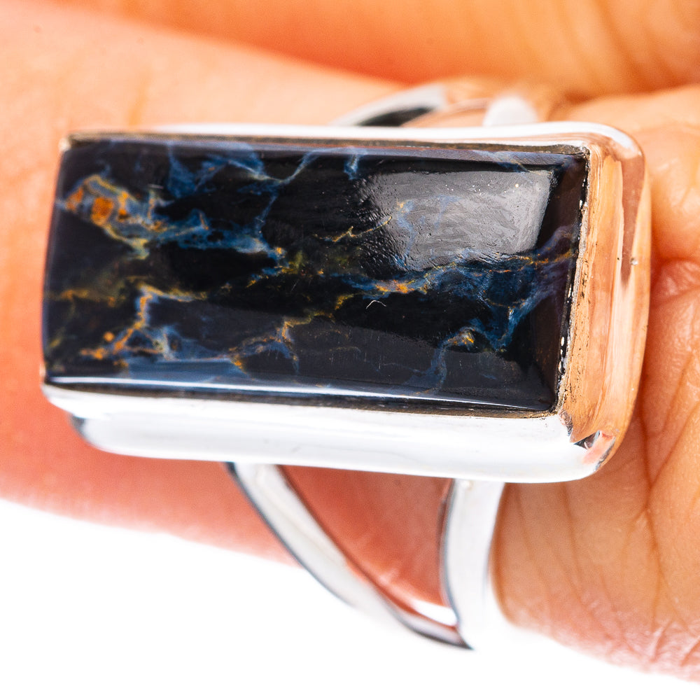 Rare Pietersite 925 Sterling Silver Ring Size 5.25 (925 Sterling Silver) R3930