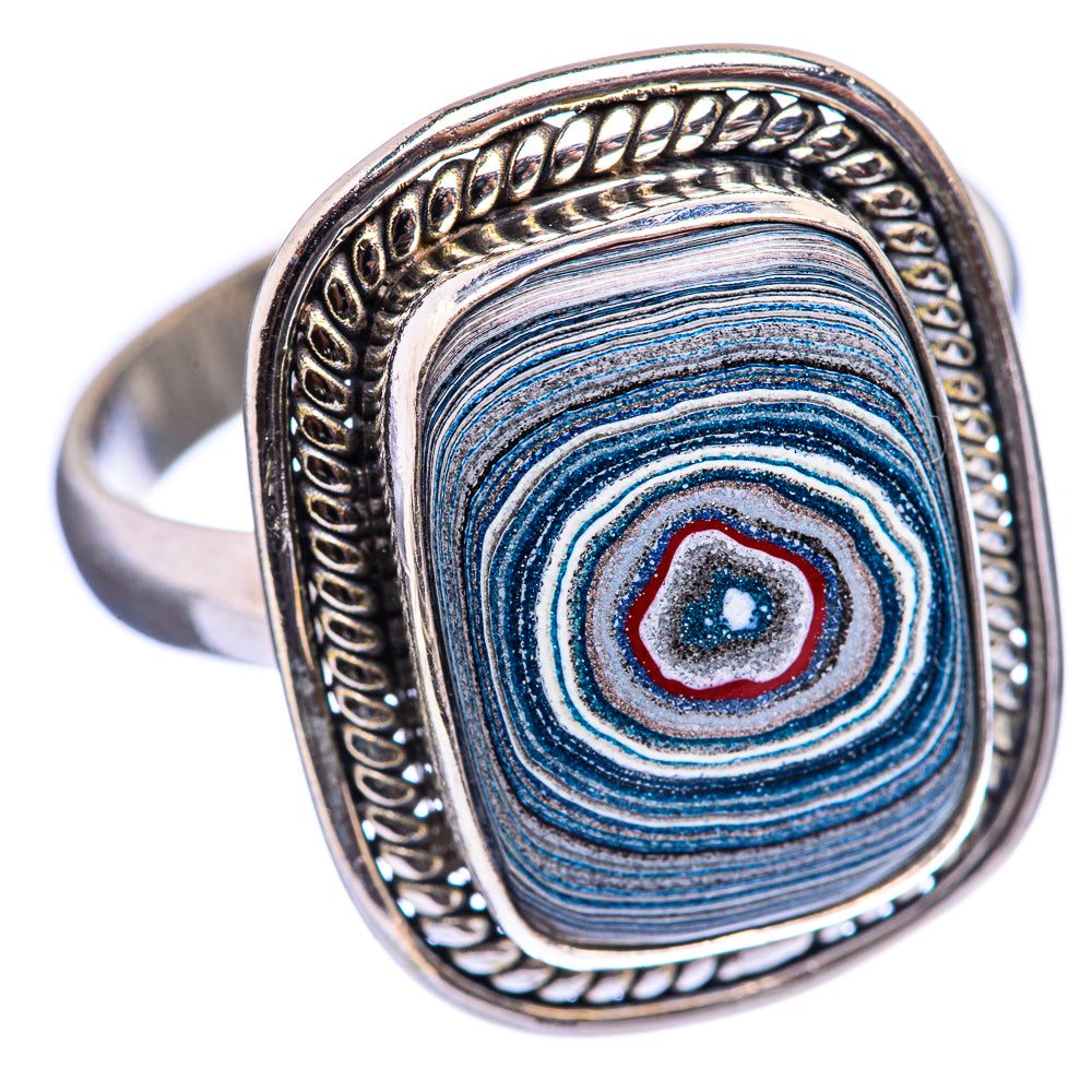 Fordite Ring Size 10.75 (925 Sterling Silver) R142793