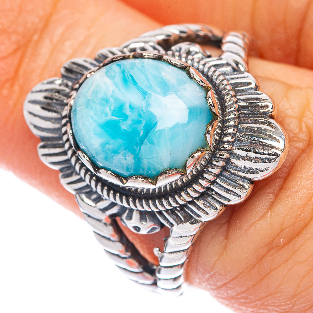 Larimar Ring Size 7 (925 Sterling Silver) R144692