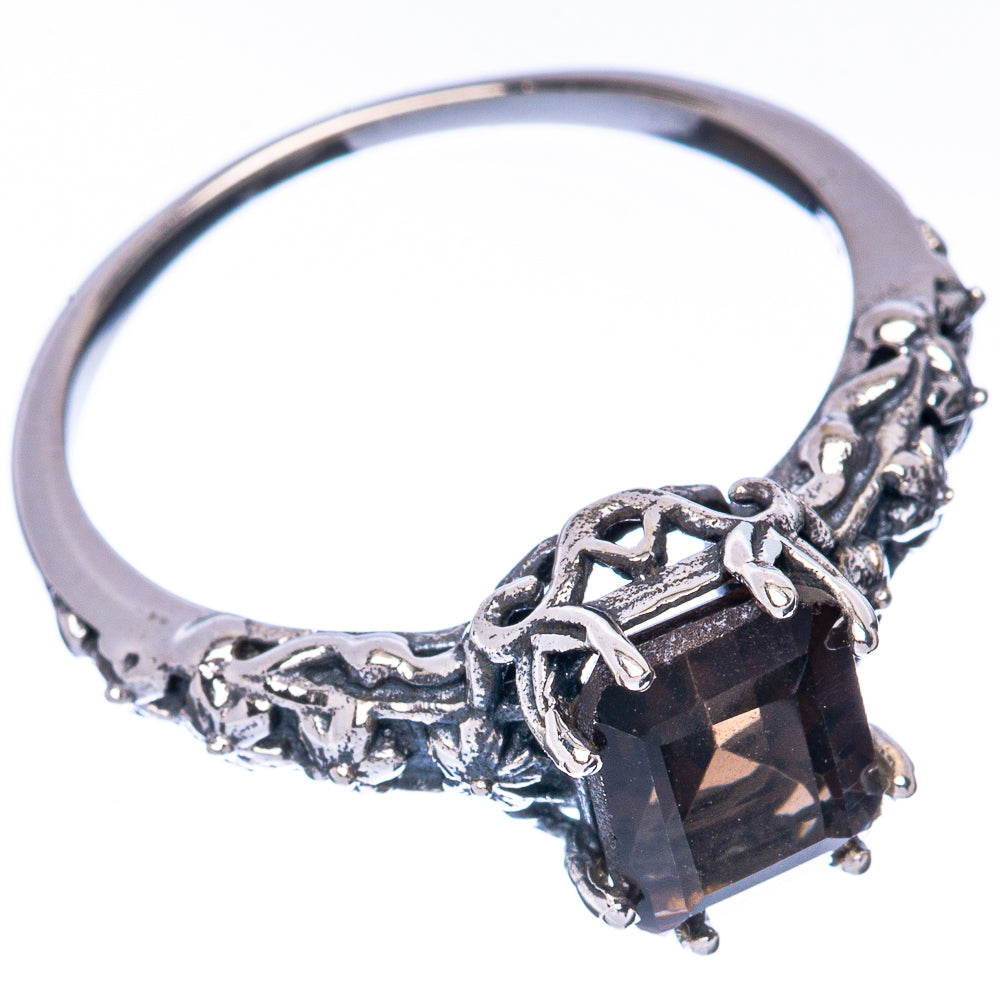 Value Smoky Quartz Ring Size 7.5 (925 Sterling Silver) R3058