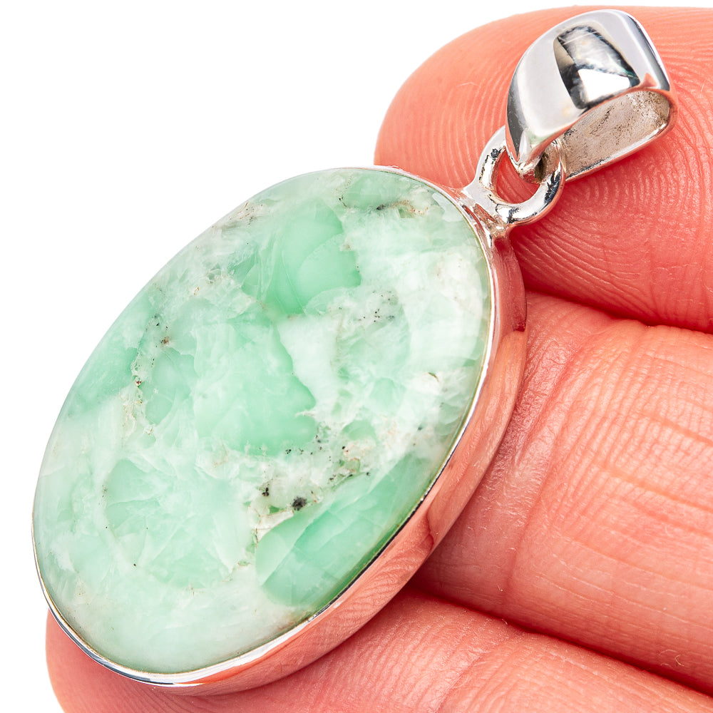 Paloma Varicite Pendant 1 1/2" (.925 Sterling Silver)
