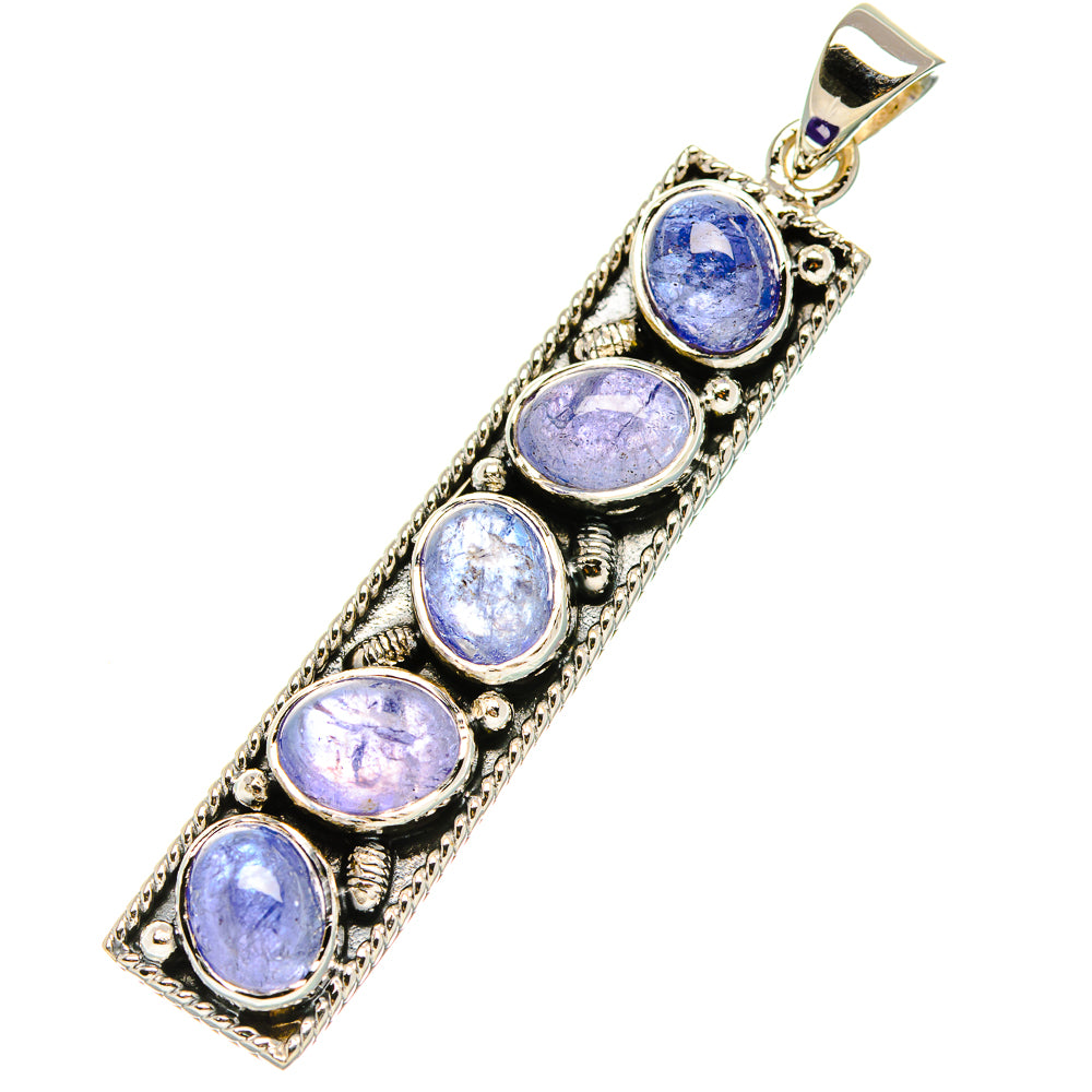 Signature Tanzanite Pendant 2 1/8" (925 Sterling Silver) PD37860