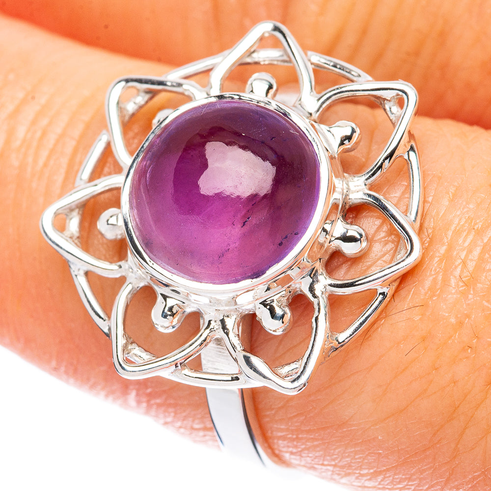 Asc Premium Amethyst Ring Size 7.75 (925 Sterling Silver) R3475