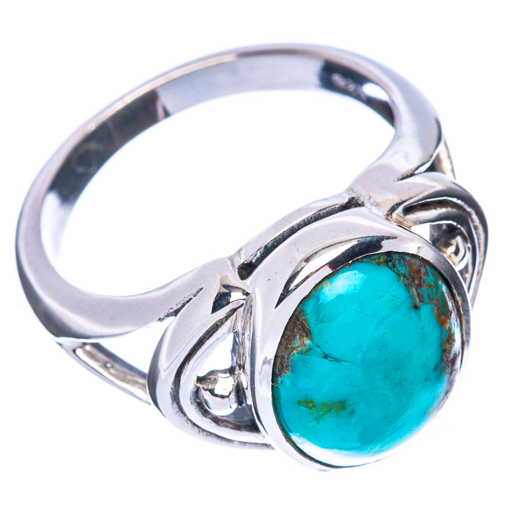 Chrysocolla Ring Size 7 (925 Sterling Silver) R2768