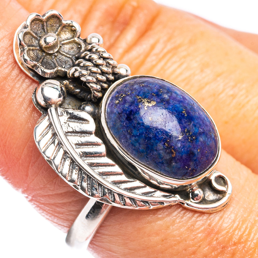 Sodalite Ring Size 8 (.925 Sterling Silver)