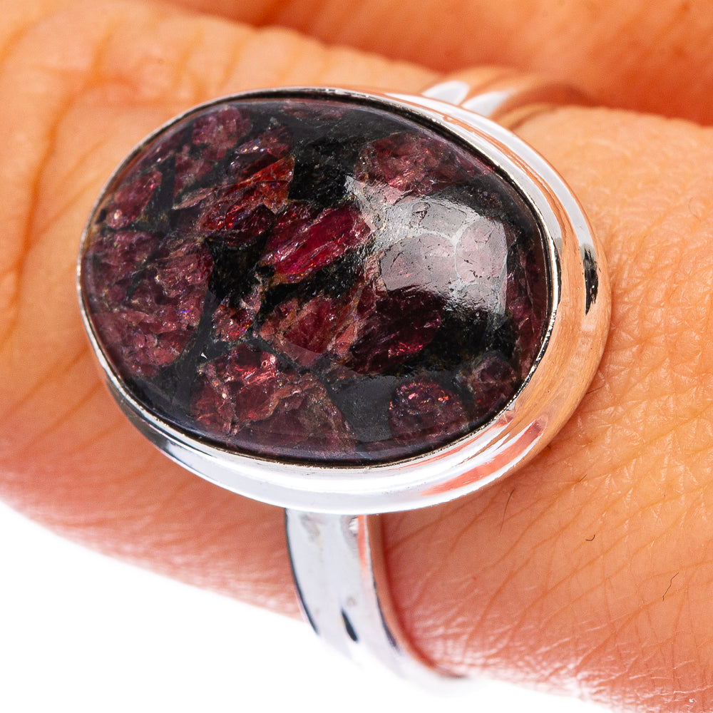 Russian Eudialyte Ring Size 8.75 (925 Sterling Silver) R146106