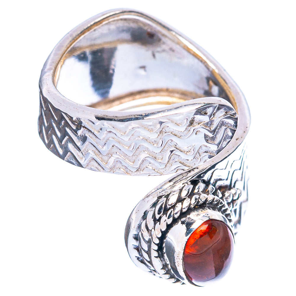 Amber Ring Size 5 (925 Sterling Silver) R3682