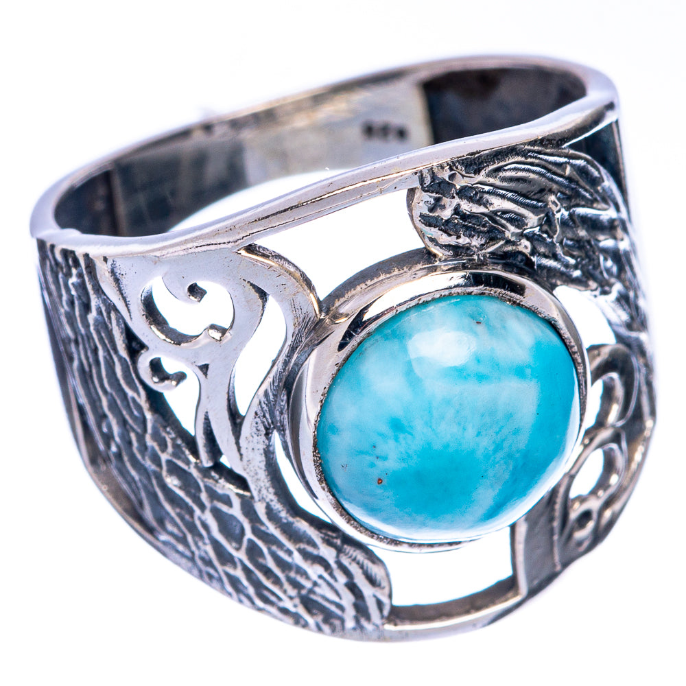 Larimar Ring Size 8 (925 Sterling Silver) R144580