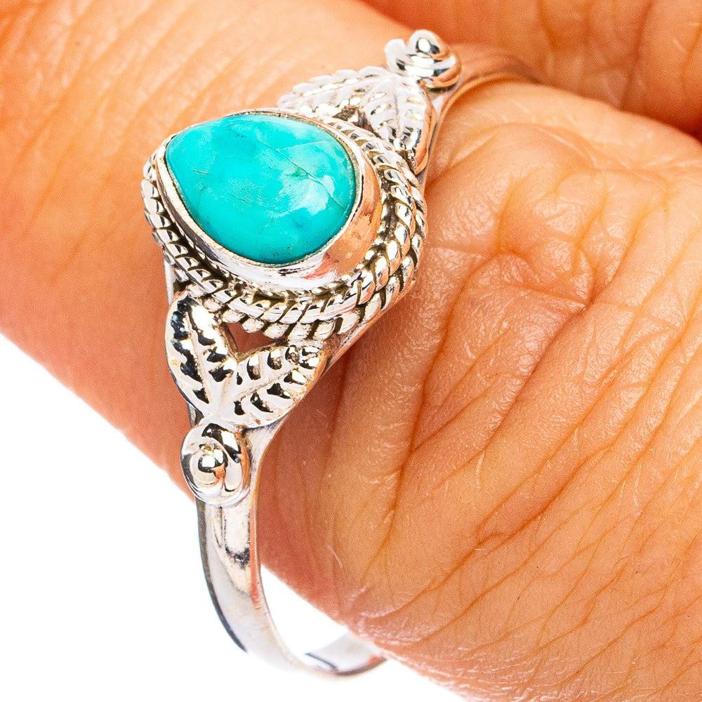 Mohave Turquoise Ring Size 10 (925 Sterling Silver) R8332