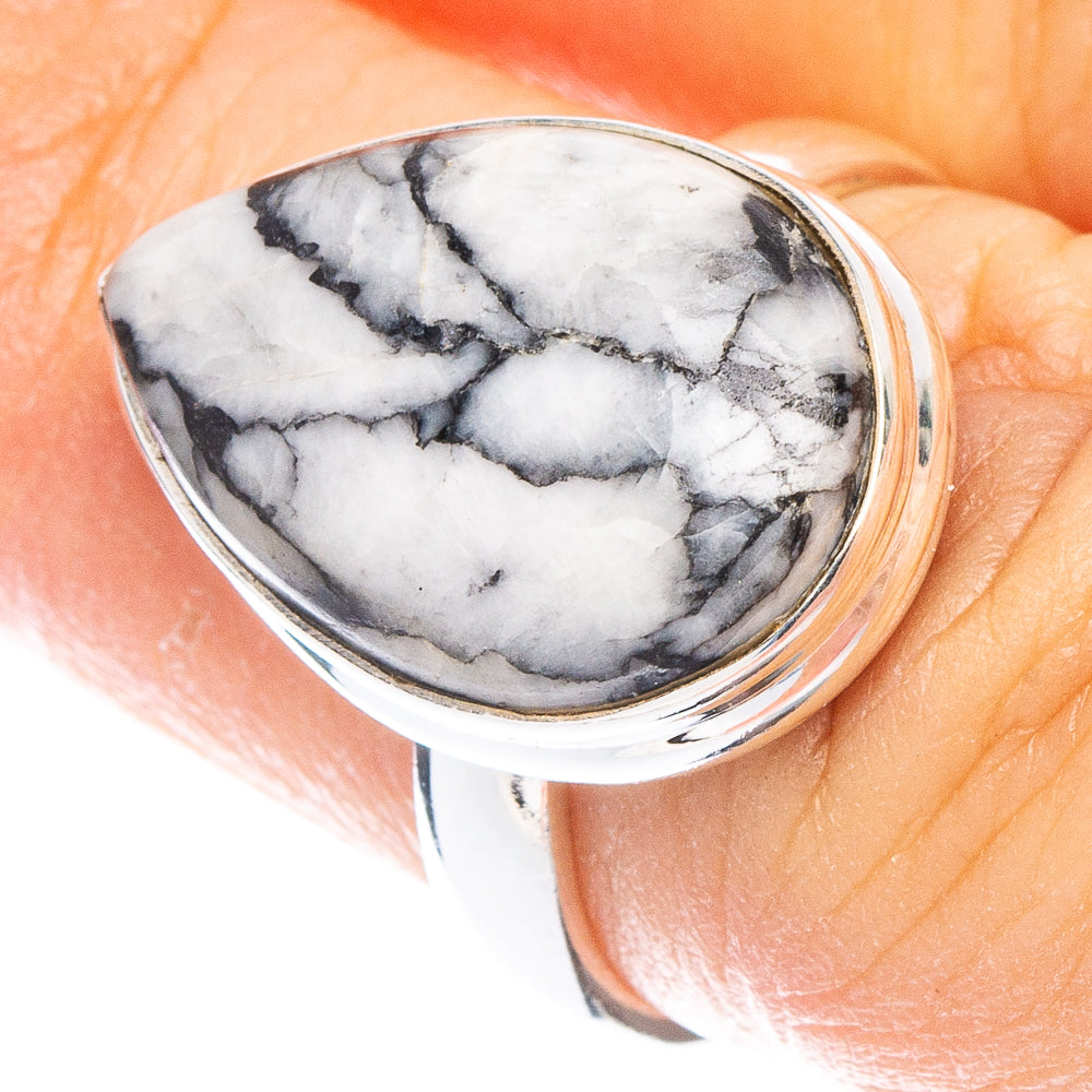 Pinolith Jasper Ring Size 6 (925 Sterling Silver) R6694