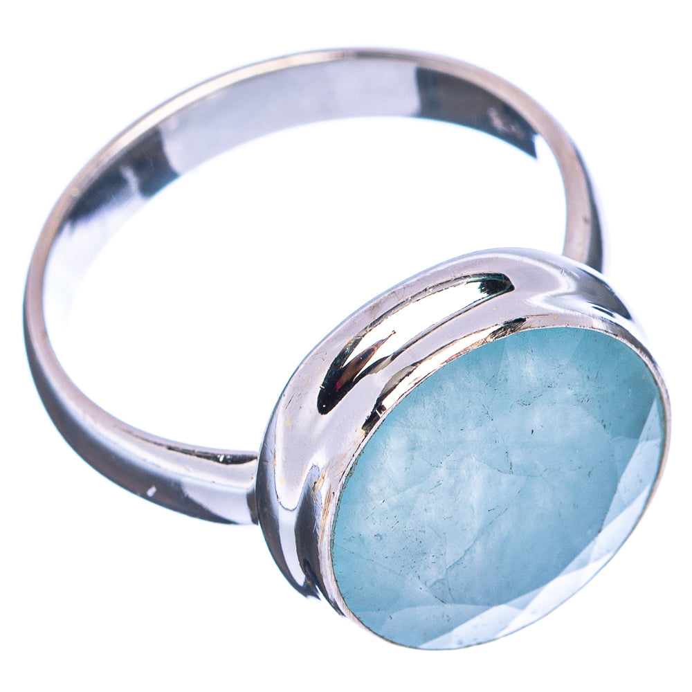 Aquamarine Ring Size 6.5 (.925 Sterling Silver)