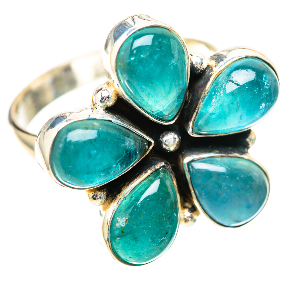Large Blue Fluorite Ring Size 11 (925 Sterling Silver) RING139834