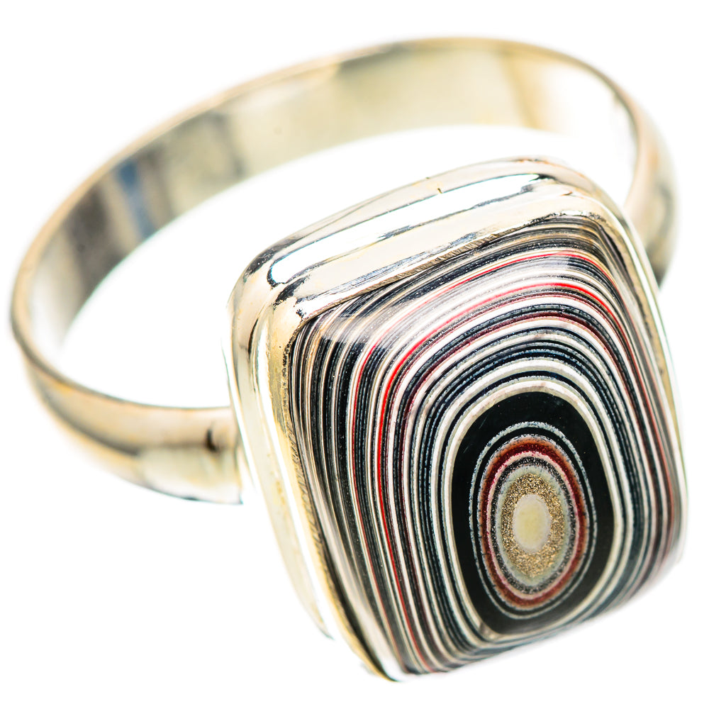 Fordite Ring Size 10 (925 Sterling Silver) RING139749