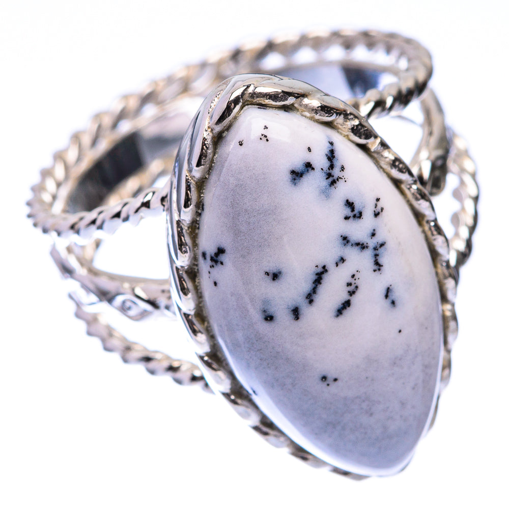 Premium Dendritic Opal Ring Size 8 (925 Sterling Silver) R141830
