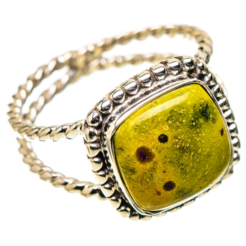 Premium Atlantisite Ring Size 8.25 (925 Sterling Silver) RING138085