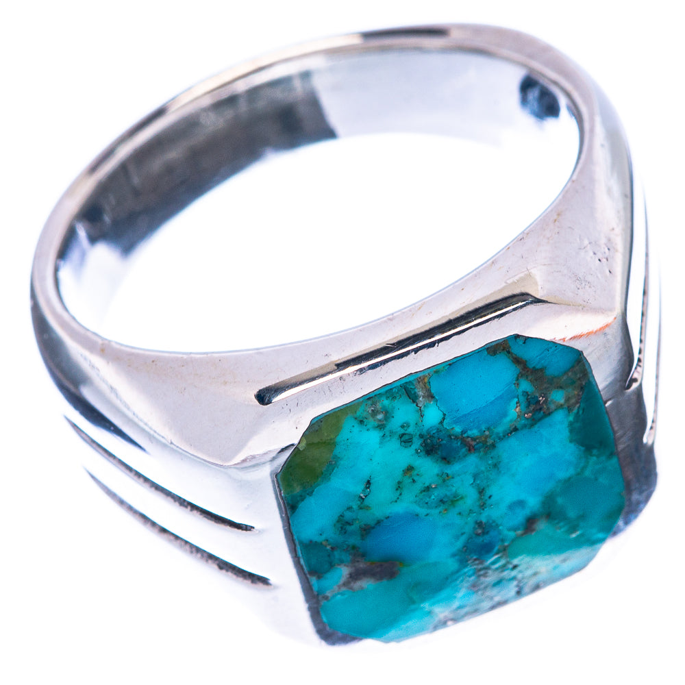 Rare Arizona Turquoise Ring Size 9.5 (925 Sterling Silver) R1487