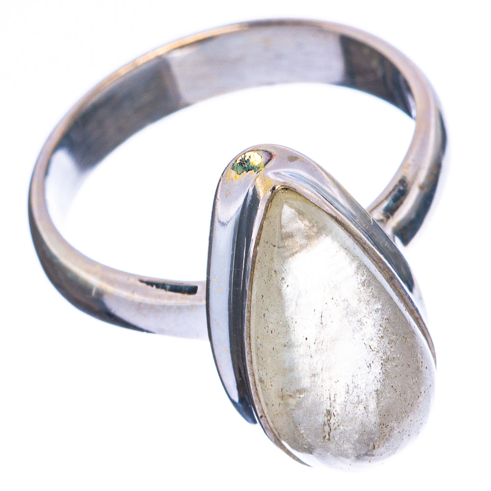 Libyan Desert Glass Ring Size 6 (925 Sterling Silver) R5051