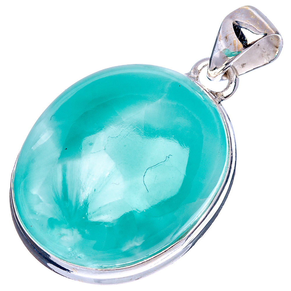 Smithsonite Pendant 1 3/8" (.925 Sterling Silver)