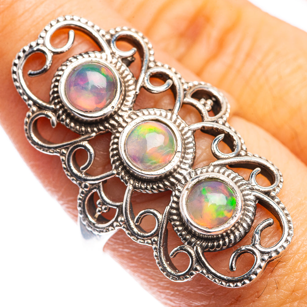 Ethiopian Opal Ring Size 8 (925 Sterling Silver) RING143432