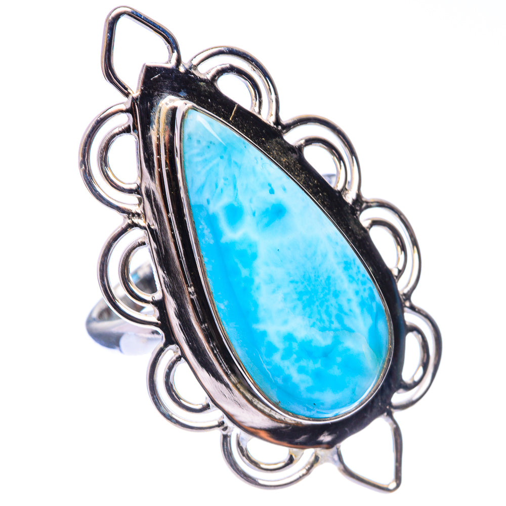 Signature Larimar Ring Size 8.75 (925 Sterling Silver) R141732