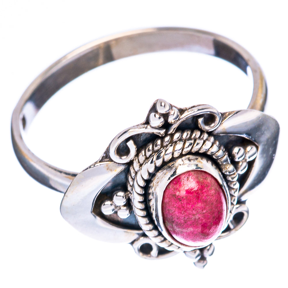 Value Rhodochrosite Ring Size 7.75 (925 Sterling Silver) R3305