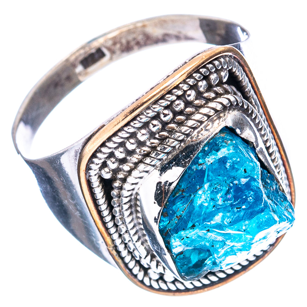 (Classic Series) Apatite Ring Size 9 (.925 Sterling Silver)