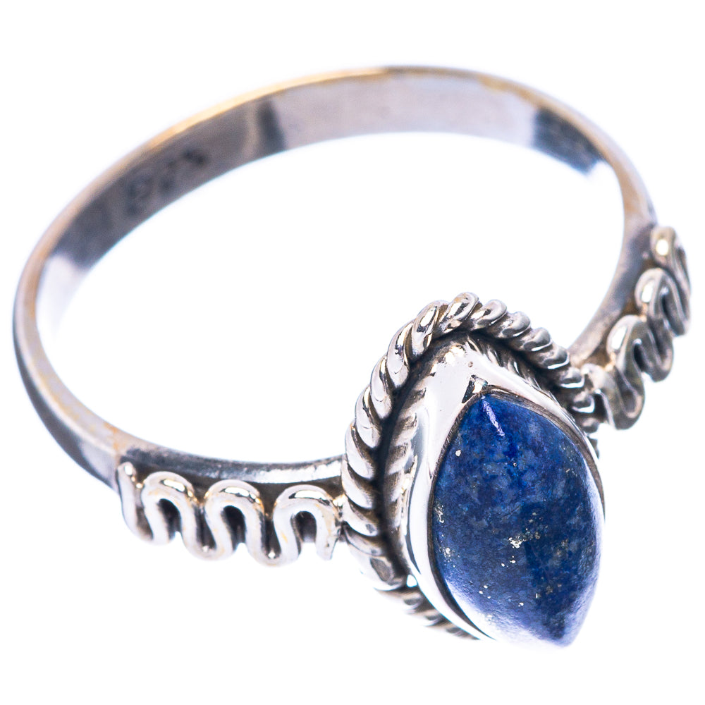 Lapis Lazuli Ring Size 7 (925 Sterling Silver) R5673