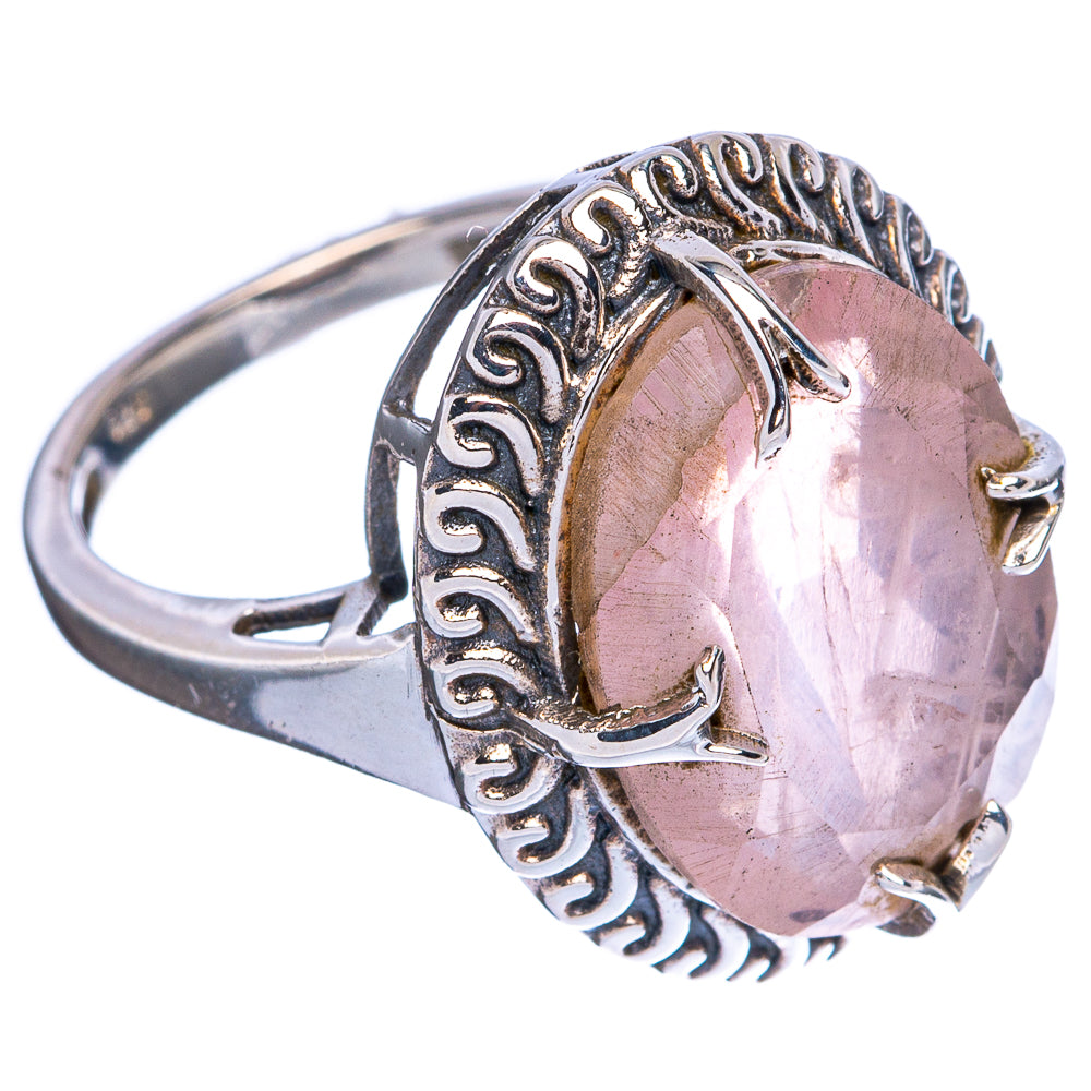 Rose Quartz Ring Size 6.25 (925 Sterling Silver) R146353